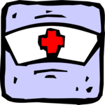 Nurse's Hat 2 Clip Art