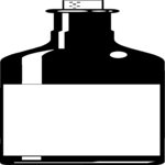 Wine Bottle 08 Clip Art