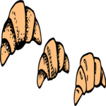 Croissants 2 Clip Art