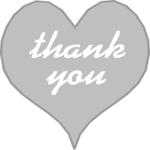 Thank You - English Clip Art