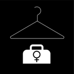 Dressing Room - Female Clip Art