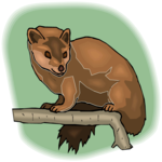 Tree Otter Clip Art