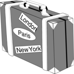 Luggage 09 Clip Art