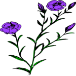 Flowers 342 Clip Art