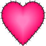 Heart - Barbed Wire Clip Art