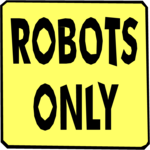 Robots Only Clip Art