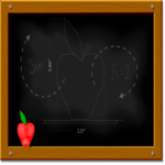 Chalkboard 11 Clip Art