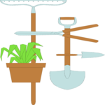 Gardening Tools 3 Clip Art