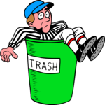 Referee - Trashed Clip Art