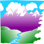 Mountains 211 Clip Art