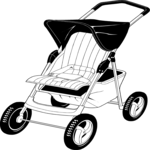 Stroller 3 Clip Art