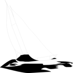 Sailboat 23 Clip Art