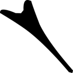 Cuneiform Word Divider 2 Clip Art