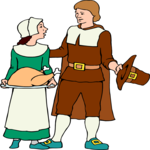 Pilgrims 3 Clip Art