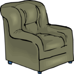 Armchair 17 Clip Art