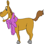 Gift Horse Clip Art