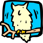 Owl 09 Clip Art