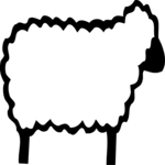 Sheep Frame Clip Art