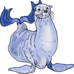 Sea Lion 8 Clip Art