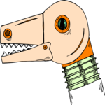 Dinosaur - Mechanical 1 Clip Art