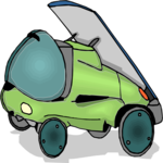 Space Vehicle 07 Clip Art