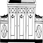 China Cabinet Clip Art