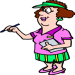 Waitress 17 Clip Art