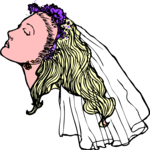 Bride 34 Clip Art