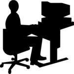 Computer Seat Clip Art