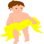 Baby New Year 15 Clip Art