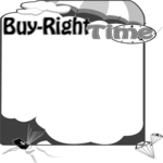 Buy-Right Time Frame Clip Art