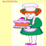 Invitation (2) Clip Art