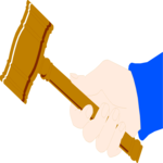 Gavel 1 Clip Art