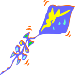 Kite 06 Clip Art