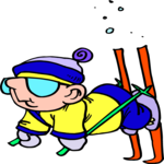 Skier 56 Clip Art