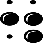 Braille- 4 Clip Art