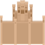 Fortress in Florence Clip Art