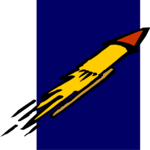 Rocket - Cartoon 12 Clip Art