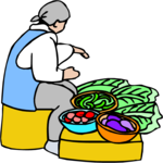 Preparing Food Clip Art