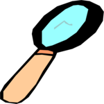 Magnifying Glass 6 Clip Art