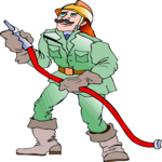 Fire Fighter 18 Clip Art