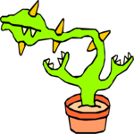 Mutant Plant 10 Clip Art