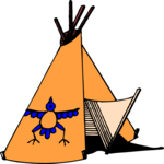 Teepee 22 Clip Art