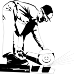 Road Worker 1 Clip Art