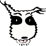 Dog Face 6 Clip Art