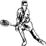 Tennis 07 Clip Art