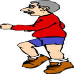 Jogging 04 Clip Art