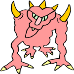 Mutant Creature 159 Clip Art