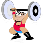 Weight Lifting 22 Clip Art