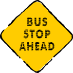 Bus Stop Ahead 1 Clip Art